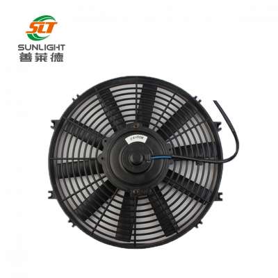 12V/24V brush permanent 80w motor radiator fan